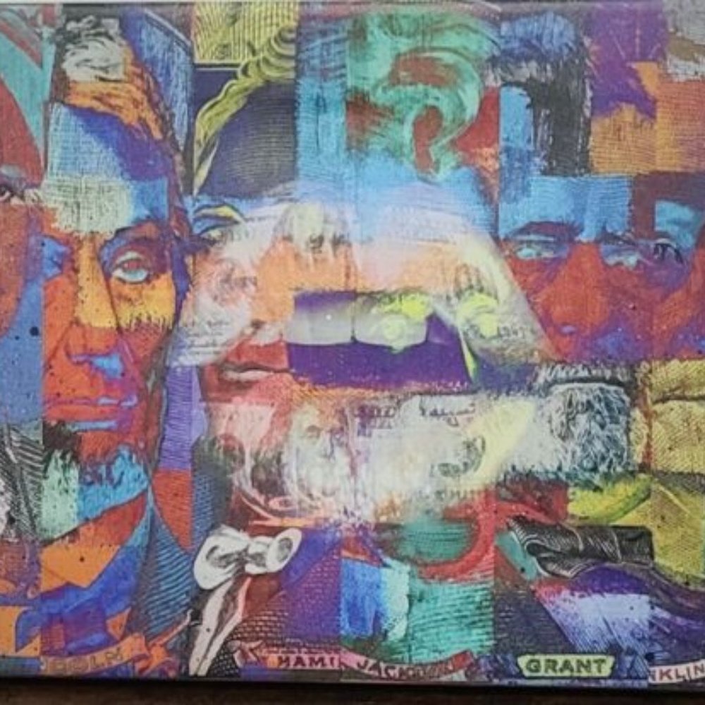 Sex & Money Small Canvas Art